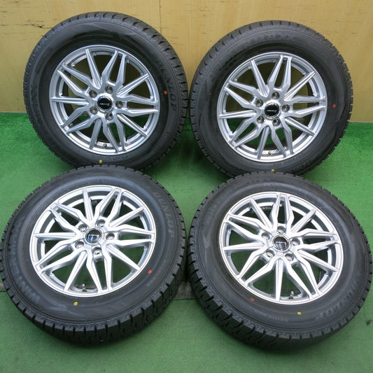 タイヤほぼ未使用！22年！キレイ★スタッドレス 215/60R16 ダンロップ ウインターマックス WM02 AZANE JL アザーネ 16インチ PCD114.3/5H★5071906HAス