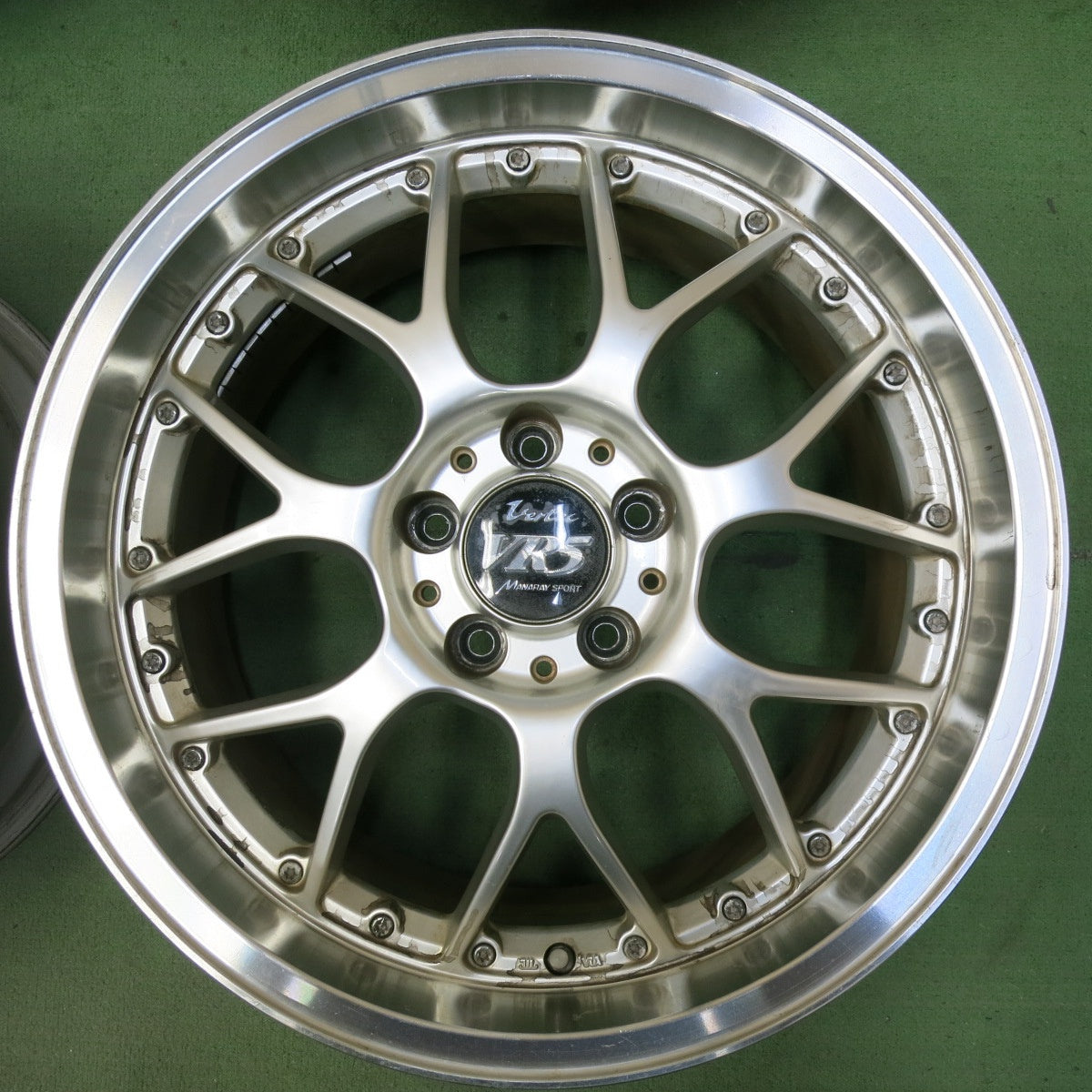 4本価格★Vertec VR5 MANARAY SPORT 18インチ ホイール ヴァーテック マナレイ スポーツ 18×7.5JJ 18×8.5JJ PCD114.3/5H★5051607SYホ