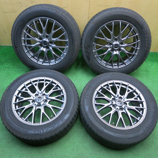 バリ溝！キレイ！9分★スタッドレス 225/60R17 ヨコハマ アイスガード iG50 プラス Exceeder エクシーダー 17インチ PCD114.3/5H★5113018HAス