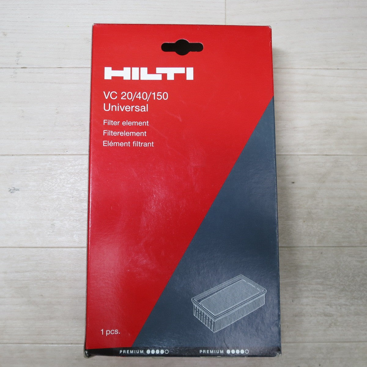 [送料無料] 未使用！2点まとめ売り☆HILTI ヒルティ ユニバーサルフィルター VC 20/40/150-X ユニバーサル #2261257 湿式 乾式 交換用 集じん☆