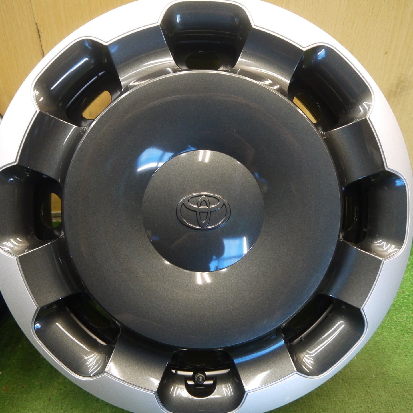 新車外し◎トヨタ 10系 シエンタ Zグレード 純正 スチール ホイール 15インチ 15×5.5J PCD100/5H◎6090101Hホ