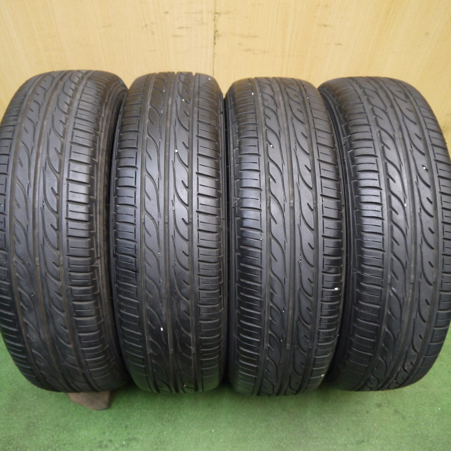 キレイ★155/65R13 ダンロップ EC202 VELVA ヴェルヴァ 13インチ PCD100/4H★5070102Hノ