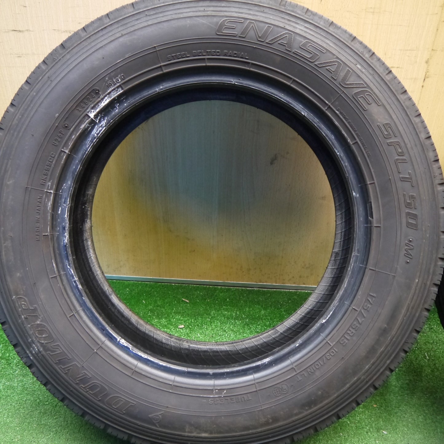 2本価格！24年★小型 トラック バス 175/75R15 103/101N ダンロップ エナセーブ SPLT 50 M タイヤ 15インチ★6032403Hノタ