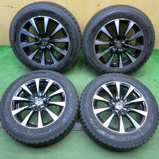 バリ溝！23年！キレイ！ほぼ10分★スタッドレス 195/65R16 ヨコハマ アイスガード iG60 RiZLEY ライツレー 16インチ PCD100/4H★5090404HAス