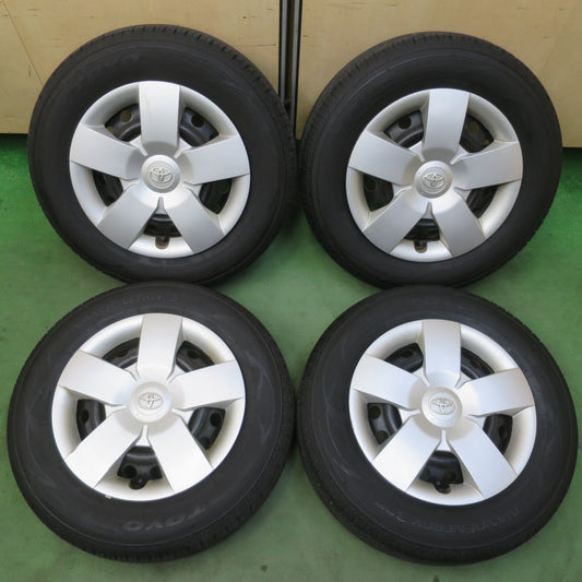 バリ溝！25年！9.5分★トヨタ ポルテ 純正 スチール 175/70R14 トーヨー ナノエナジー3 プラス 14インチ PCD100/4H★6042709イノ