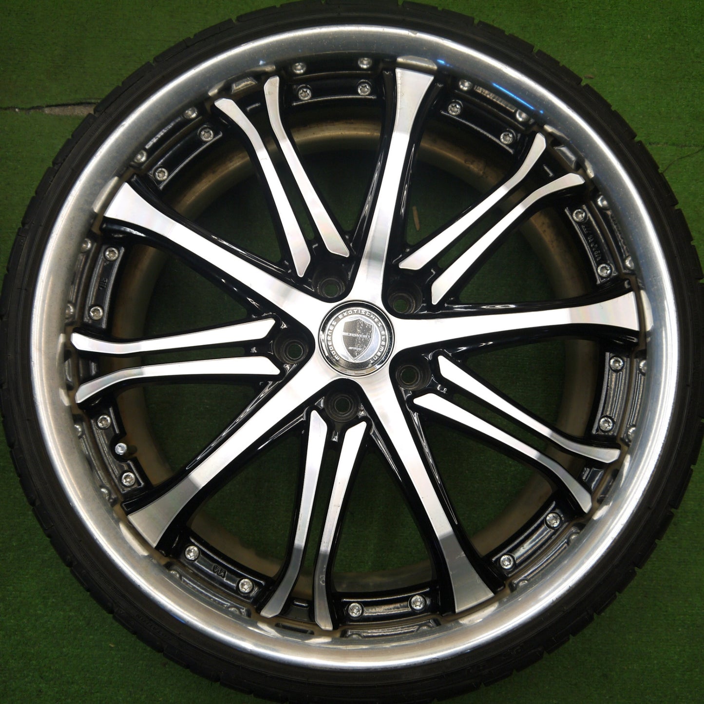 [送料無料] バリ溝！9.5分★WORK SCHWERT SC6 235/30R20 245/35R20 ピンソ タイヤ PS91 ケンダ ラジアル カイザー ワーク シュヴァート シュバート 20インチ PCD114.3/5H★5031704Hノ