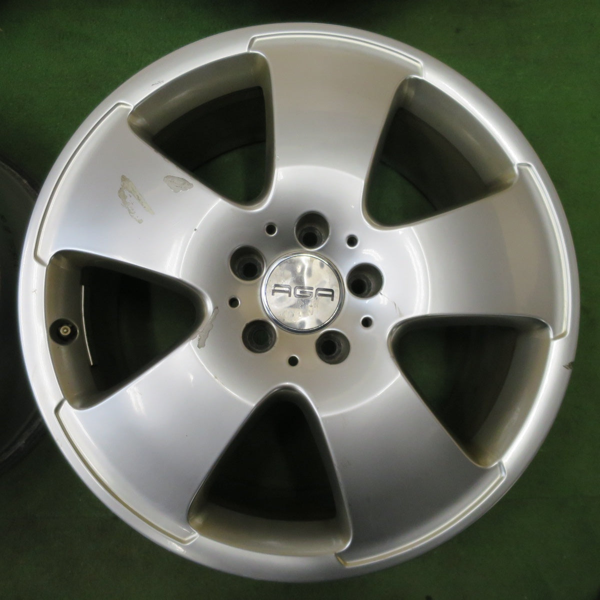 4本価格★ベンツ Sクラス W221 純正 ホイール 18インチ AGA 8.5J×18H2 PCD112/5H★6021101ナホ