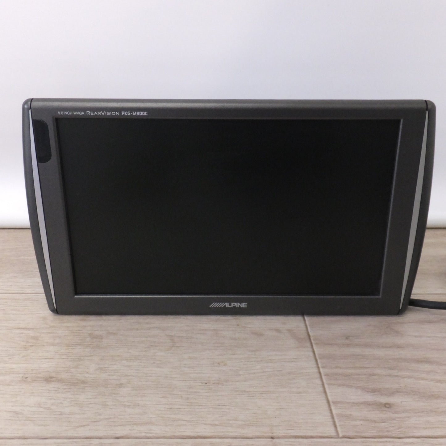 [送料無料] 現状品★アルパイン ALPINE 9インチ フリーモニター ヘッドレストアームパッケージ PKG-M900C(35★