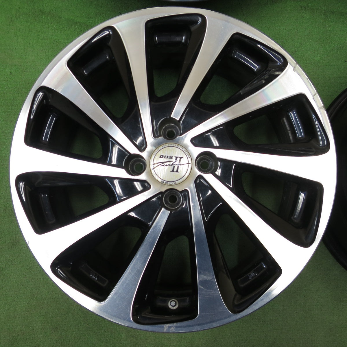 4本価格◎D.O.S. Turbine II BADX 17インチ ホイール DOS タービン バドックス 17×6.5J PCD100/4H◎6092602NGホ