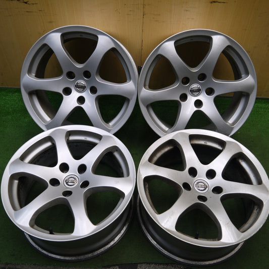 4本価格★日産 V35 スカイライン 純正 ホイール 17インチ 17×7.5JJ 17×8JJ PCD114.3/5H★5081206Hホ