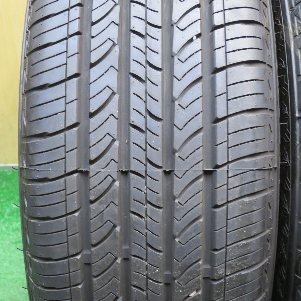 超バリ溝！24年！ほぼ10分★日産 C25 セレナ 純正 195/60R16 ネオリン NEOLAND C570 16インチ PCD114.3/5H★6052902NJノ