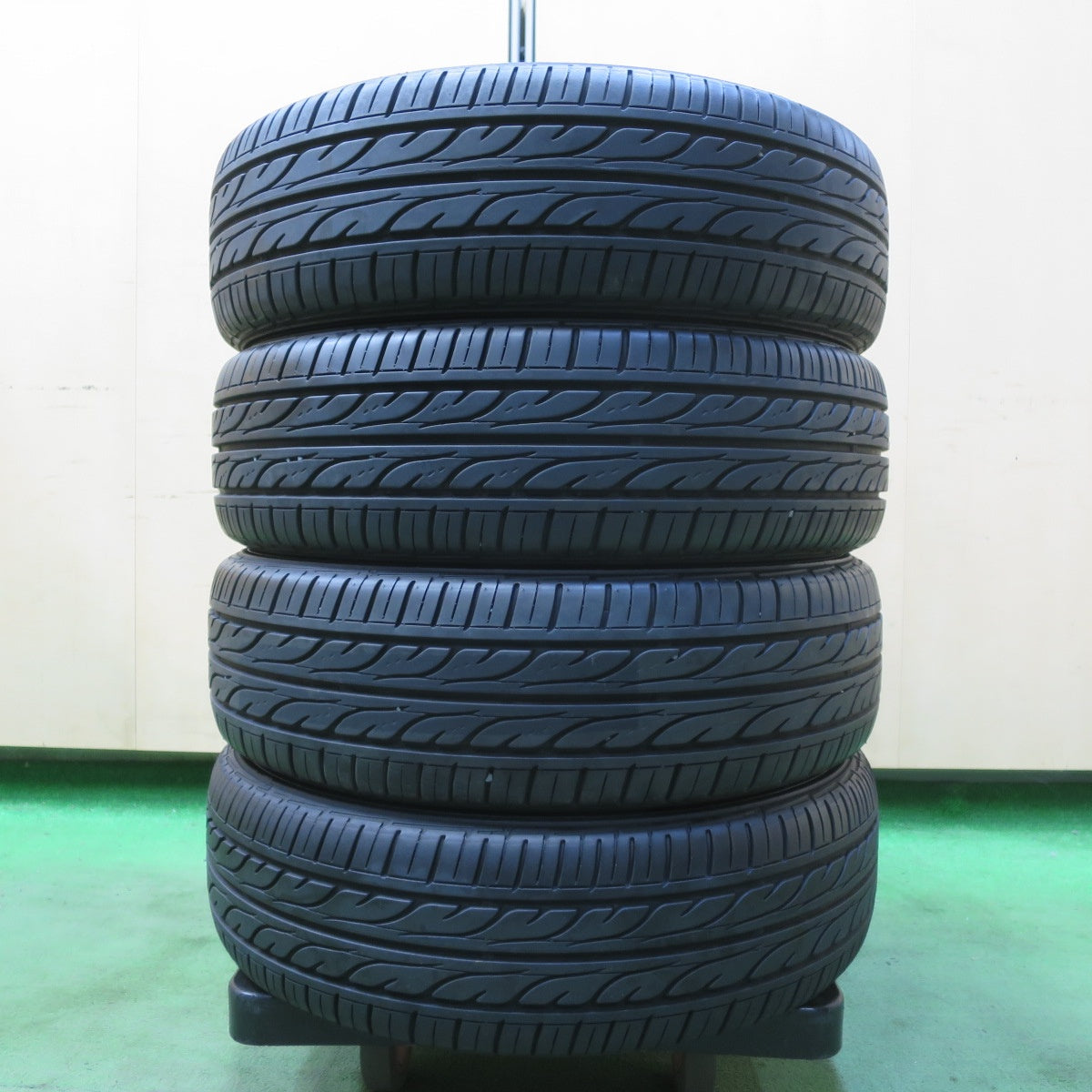 バリ溝！21年！9分★日産 デイズ 純正 165/55R15 ダンロップ EC202 15インチ PCD100/4H★5071908イノ