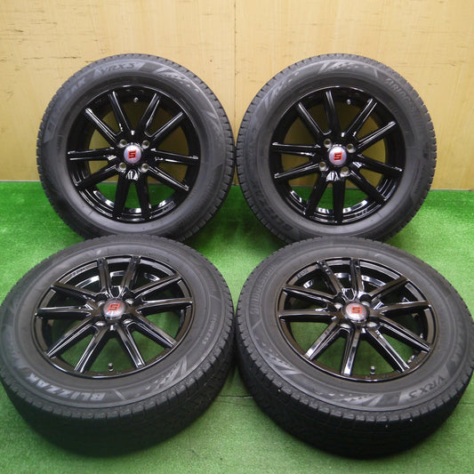 [送料無料] キレイ！22年★スタッドレス 185/65R15 ブリヂストン ブリザック VRX3 SEIN ザイン 15インチ PCD100/4H★4121706Hス
