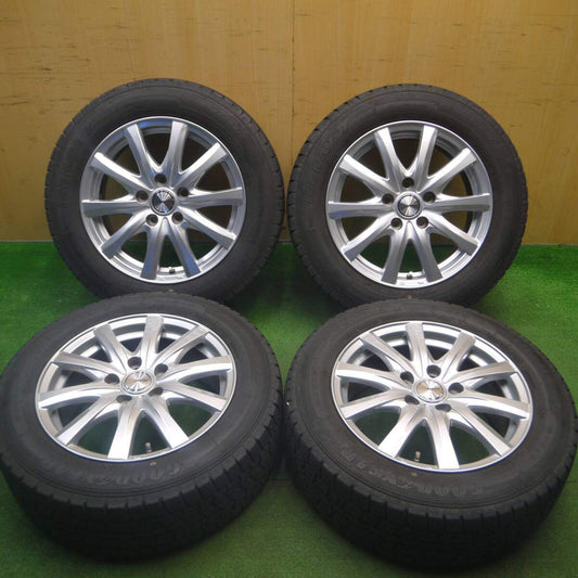 バリ溝！22年！キレイ！9分★スタッドレス 205/60R16 グッドイヤー アイスナビ7 ravrion RS01 ラブリオン 16インチ PCD114.3/5H★5020410Hス