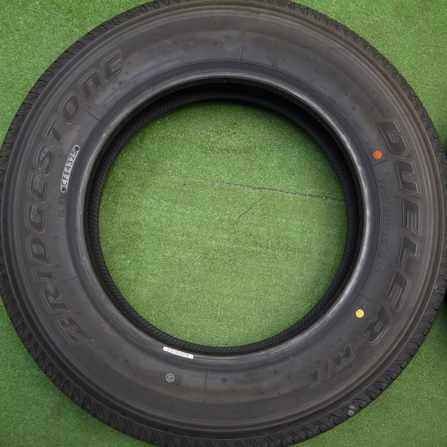 新車外し！25年★ジムニー 等 175/80R16 ブリヂストン デューラー H/L 852 タイヤ 16インチ★5122205Hノタ