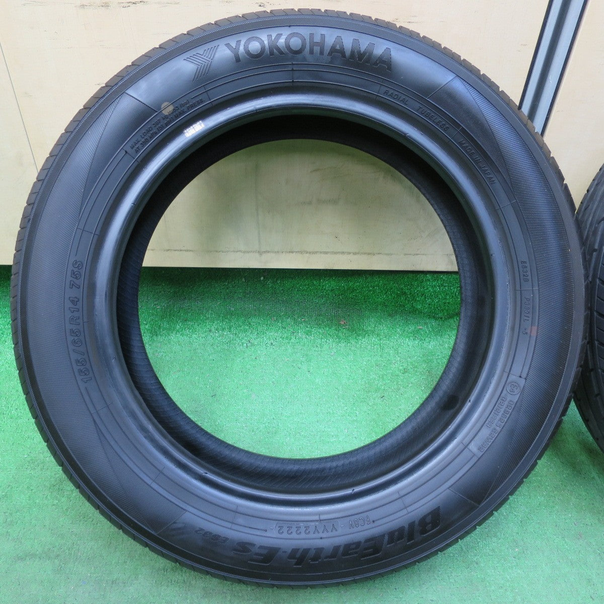 [送料無料] 4本価格！22年★155/65R14 ヨコハマ BluEarth-ES ES32 タイヤ 14インチ N-BOX ムーヴ タント ワゴンR 等★4110803イノタ