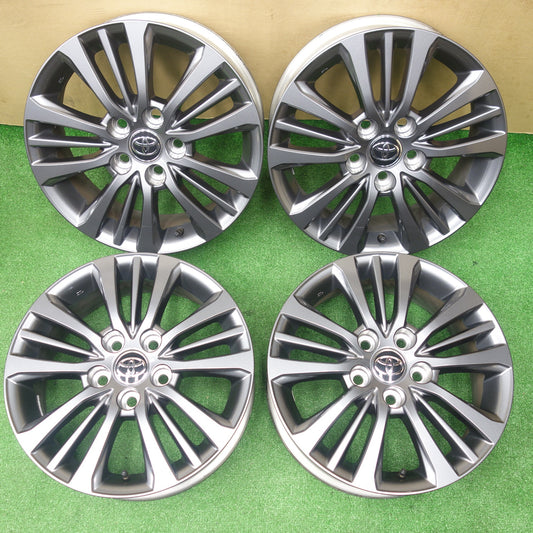 キレイ★トヨタ 90系 ノア ヴォクシー 純正 ENKEI ホイール 16インチ 16×6J エンケイ PCD114.3/5H★6010901KTホ