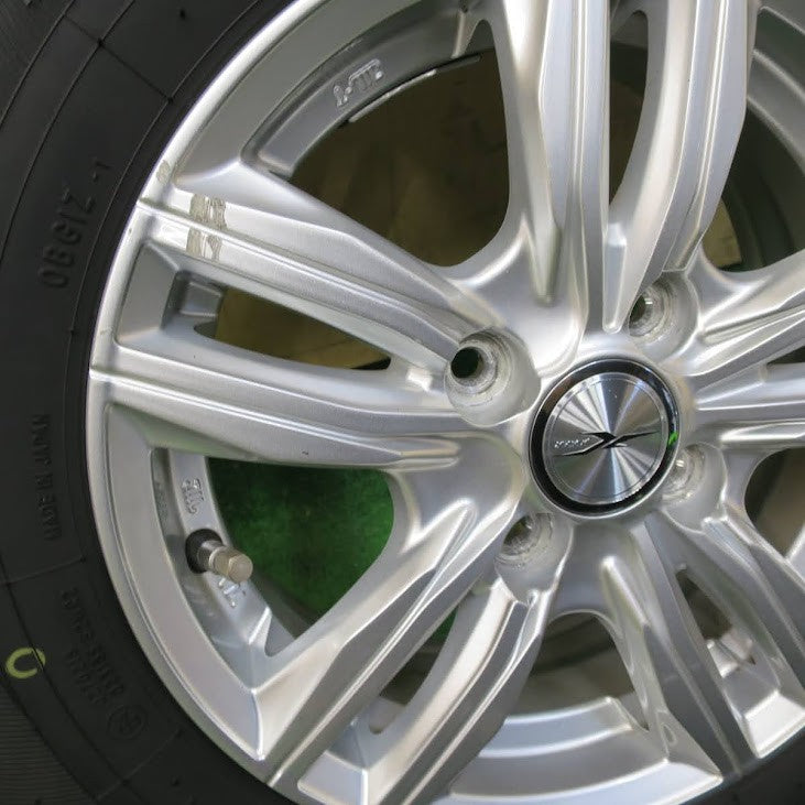 バリ溝！キレイ！9分★スタッドレス 155/80R13 トーヨー オブザーブ ガリット GIZ JOKER ジョーカー PCD100/4H★4113006イス