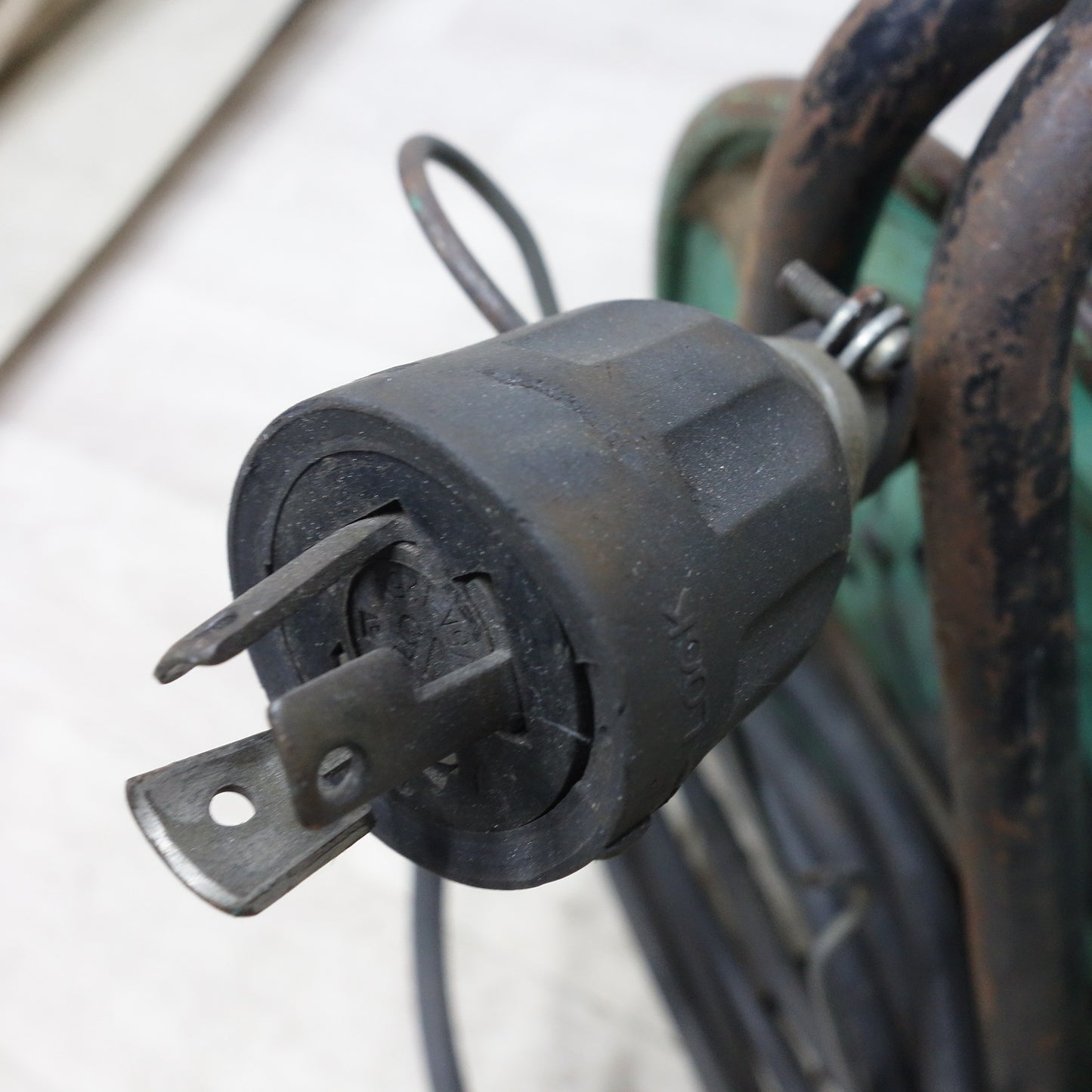 [送料無料] ◆日動 びっくリール 30m RND-EK30SL コードリール 電工 ドラム 屋内型 温度センサー付 ブレーカー付 ロック 引掛 式 緑 グリーン 100V②◆