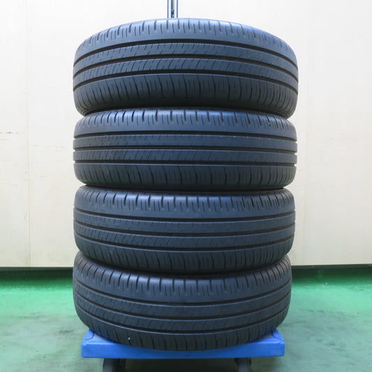 バリ溝！24年！9.5分以上★185/60R16 ダンロップ エナセーブ EC300+ タイヤ 16インチ アクア ヤリス フィット ノート MAZDA2 デミオ 等★6050409イノタ