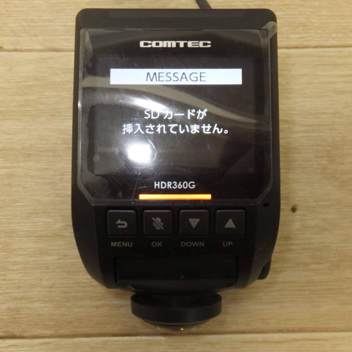 [送料無料] ★コムテック COMTEC ドライブレコーダー HDR360G　SDカードなし(37★