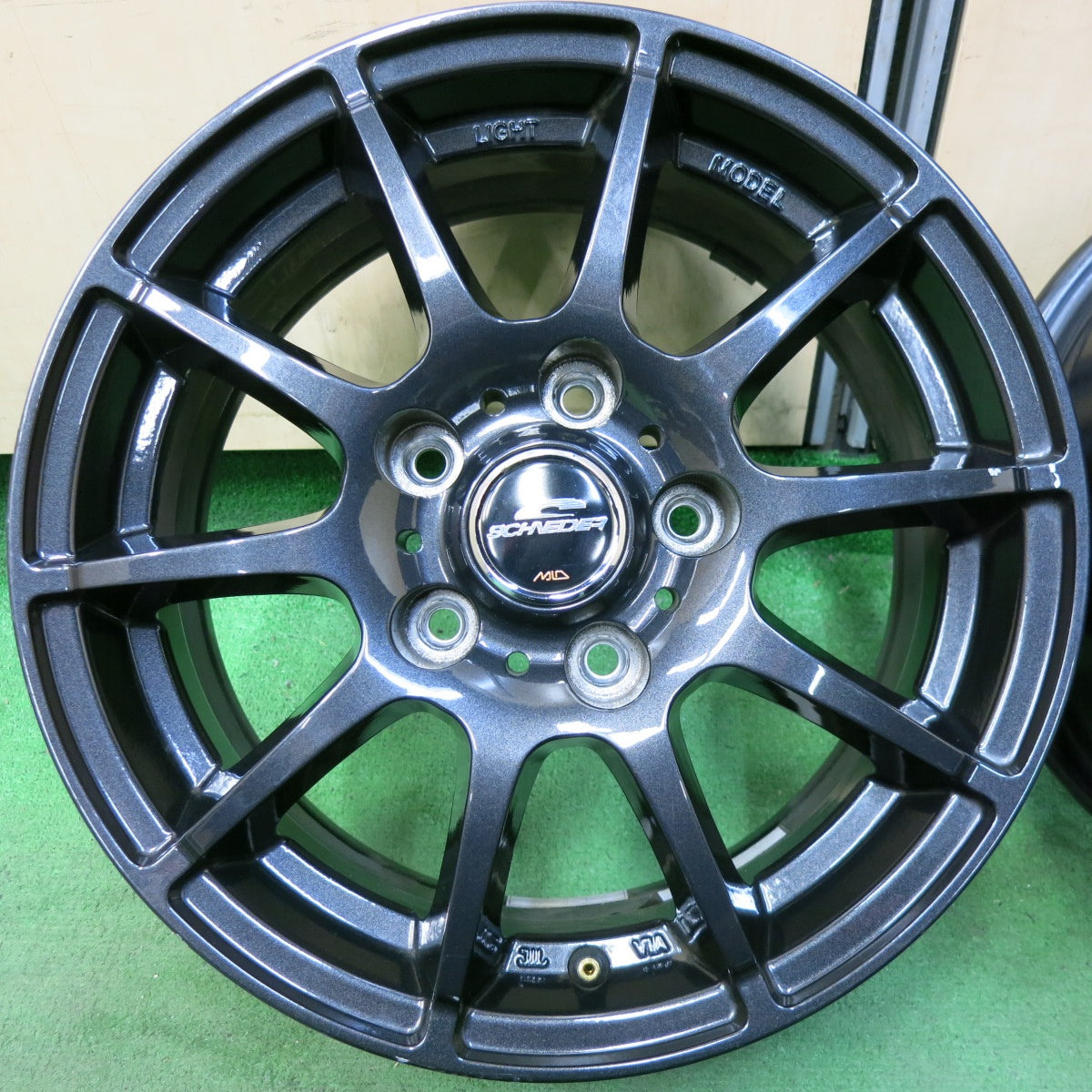 4本価格★SCHNEIDER MiD シュナイダー マルカ 15インチ 15×6J PCD114.3/5H★5042306SYホ