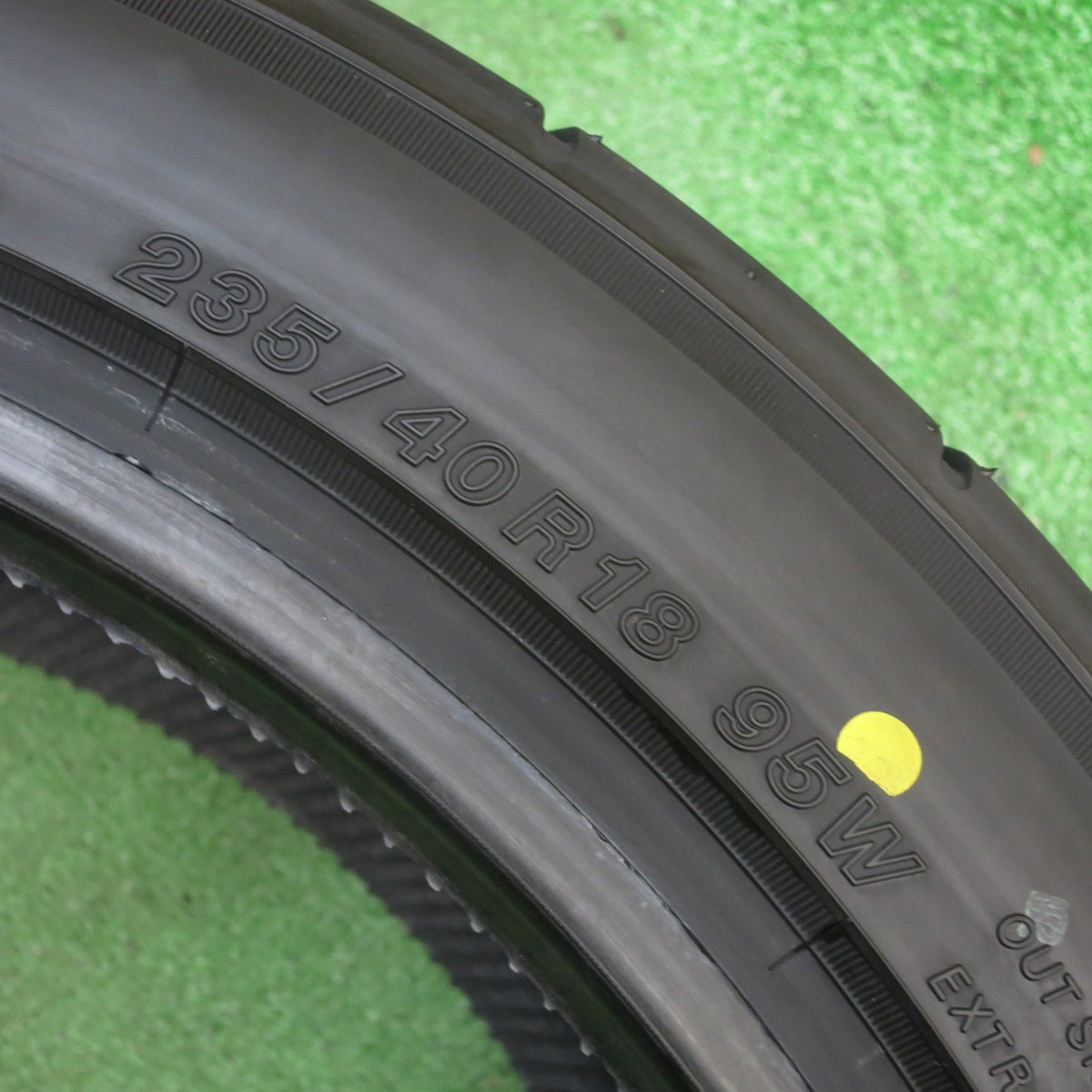 ほぼ未使用！26年！1本◎235/40R18 ヨコハマ アドバン NEOVA AD09 タイヤ 18インチ ネオバ ランエボ シビック ドリフト 等◎6092111KKノタ