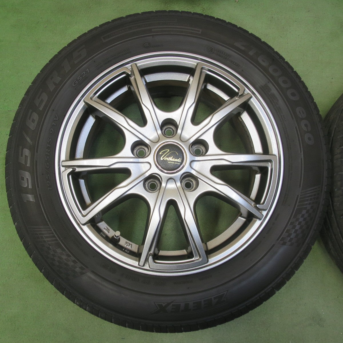 キレイ！22年◎195/65R15 ジーテックス ZT6000 eco G521 Verthandi ヴェルザンディ 15インチ PCD114.3/5H◎6071810イノ