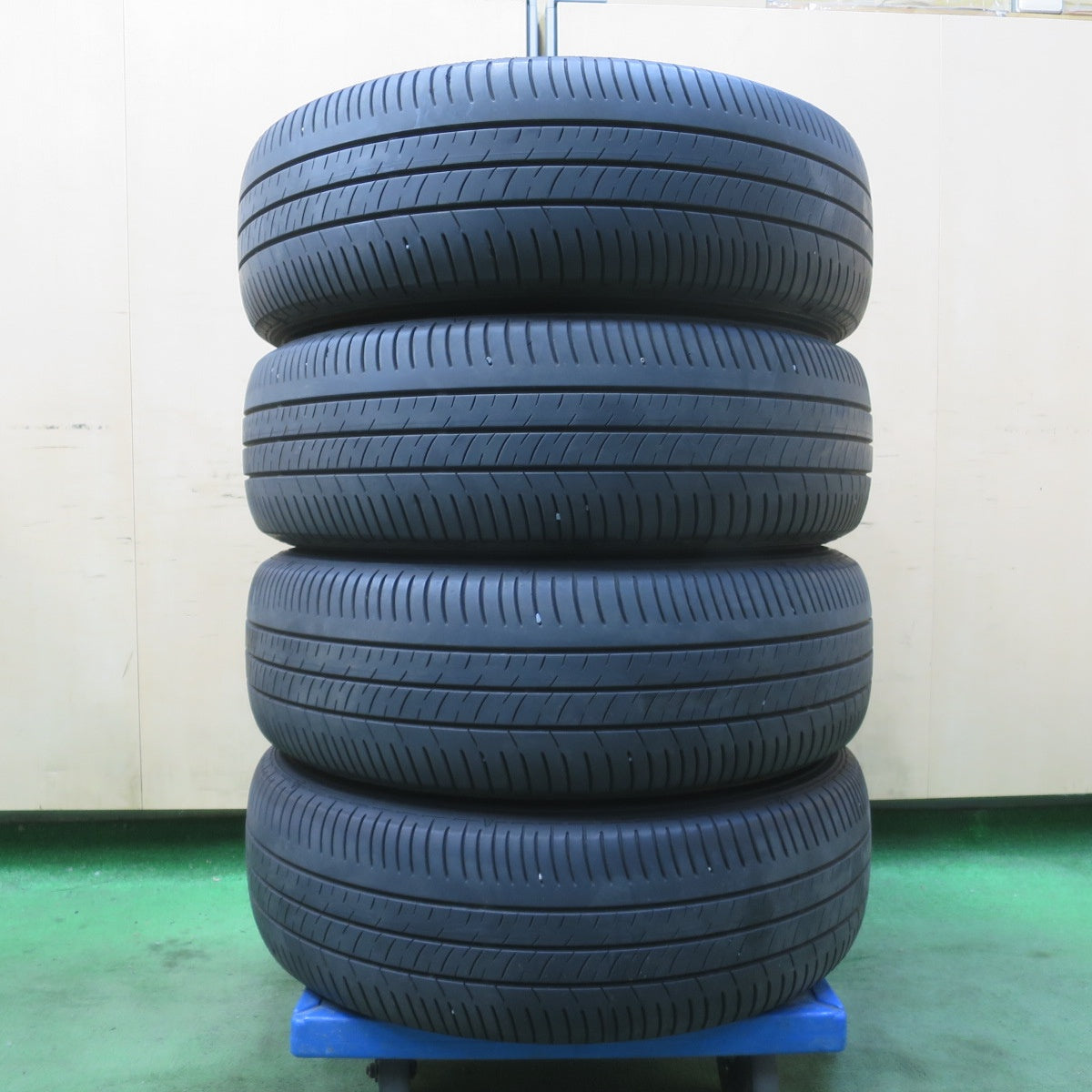 キレイ！22年★日産 C27 セレナ e-POWER 純正 195/65R15 ダンロップ エナセーブ EC300+ 15インチ PCD114.3/5H★6022806イノ
