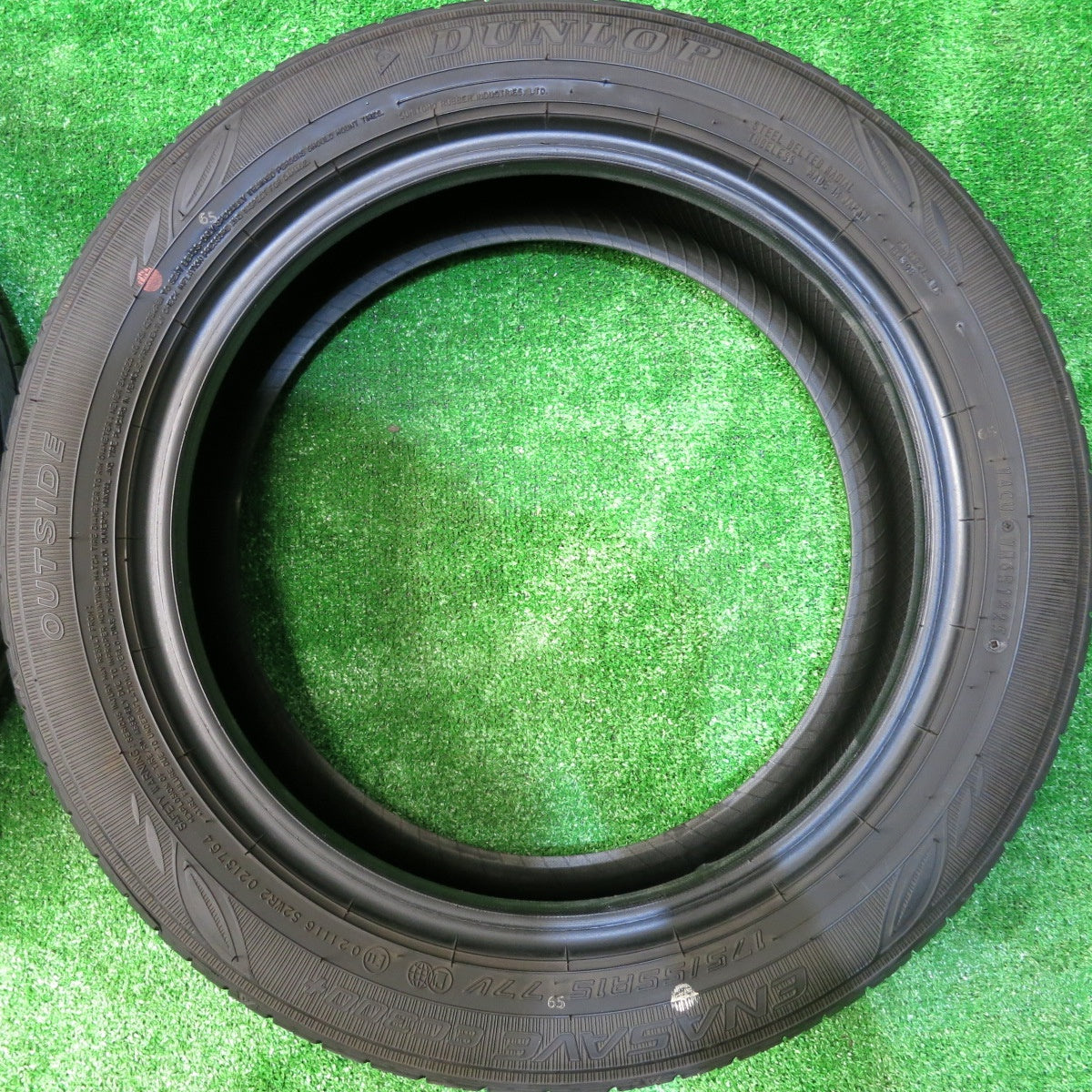 バリ溝！25年！ほぼ10分★175/55R15 ダンロップ エナセーブ EC300+ タイヤ 15インチ タンク ルーミー トール ソリオ 等★5110801HAノタ