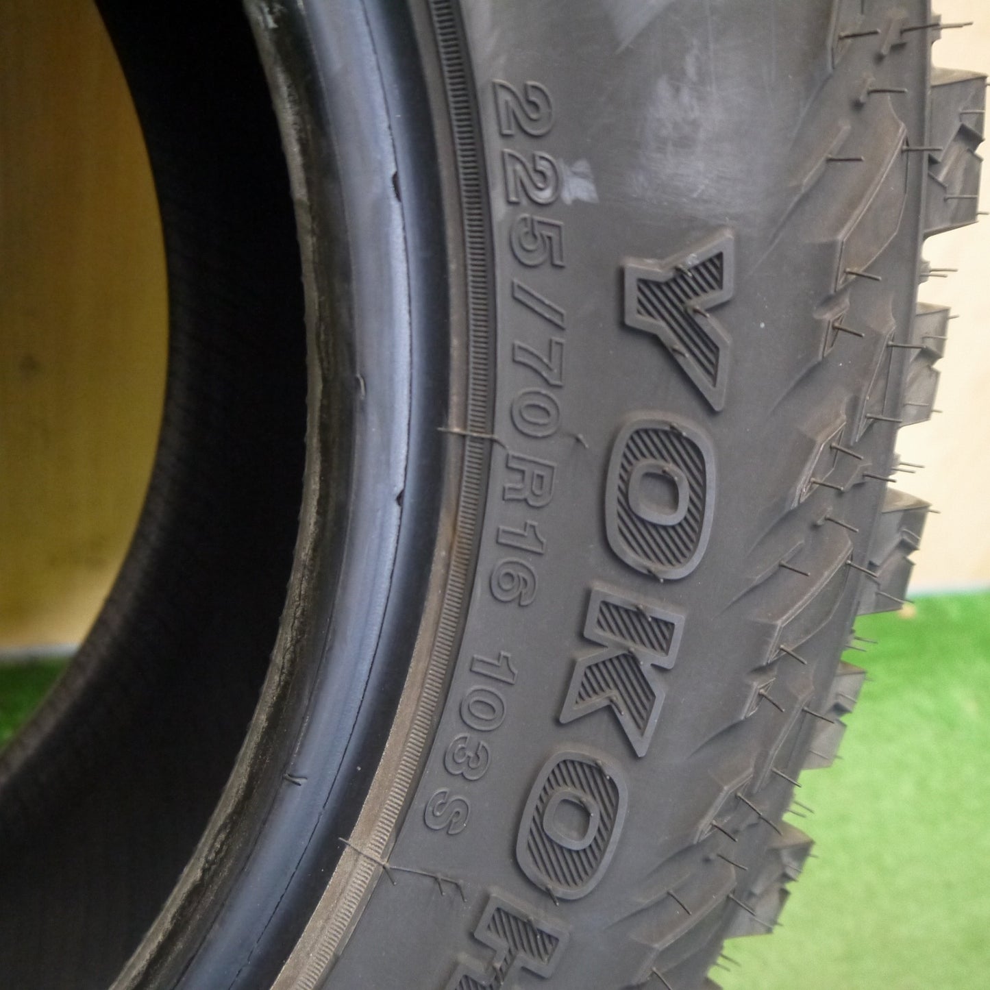 未使用！23年！1本★225/70R16 ヨコハマ ジオランダー M/T G003 タイヤ 16インチ デリカ D:5 エクストレイル リフトアップ ジムニー 等★6061905Hノタ
