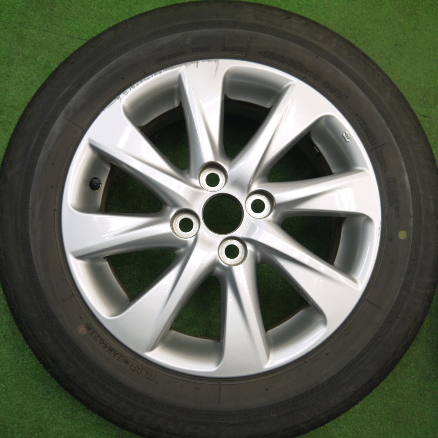 キレイ！21年★トヨタ アクア 純正 185/65R15 ブリヂストン エコピア EP150 15インチ PCD100/4H★5110703Hノ