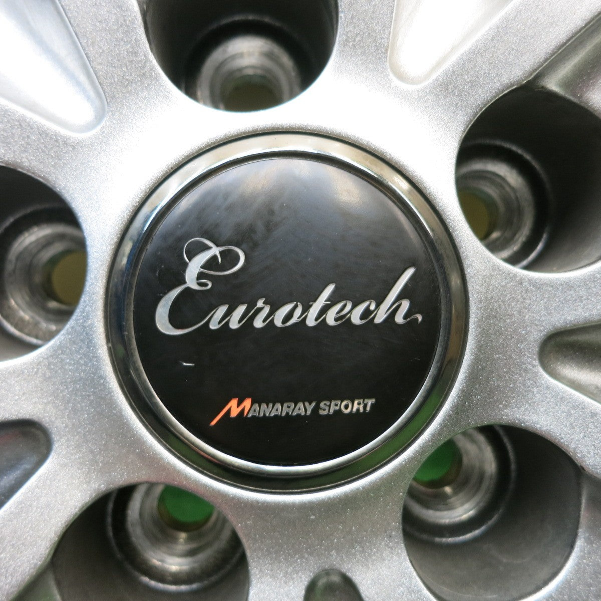 バリ溝！キレイ！9.5分★フォレスター 等 215/55R16 スタッドレス ヨコハマ アイスガード iG50 プラス Eurotech MANARAY SPORT マナレイ 16インチ PCD100/5H★5082404HAス