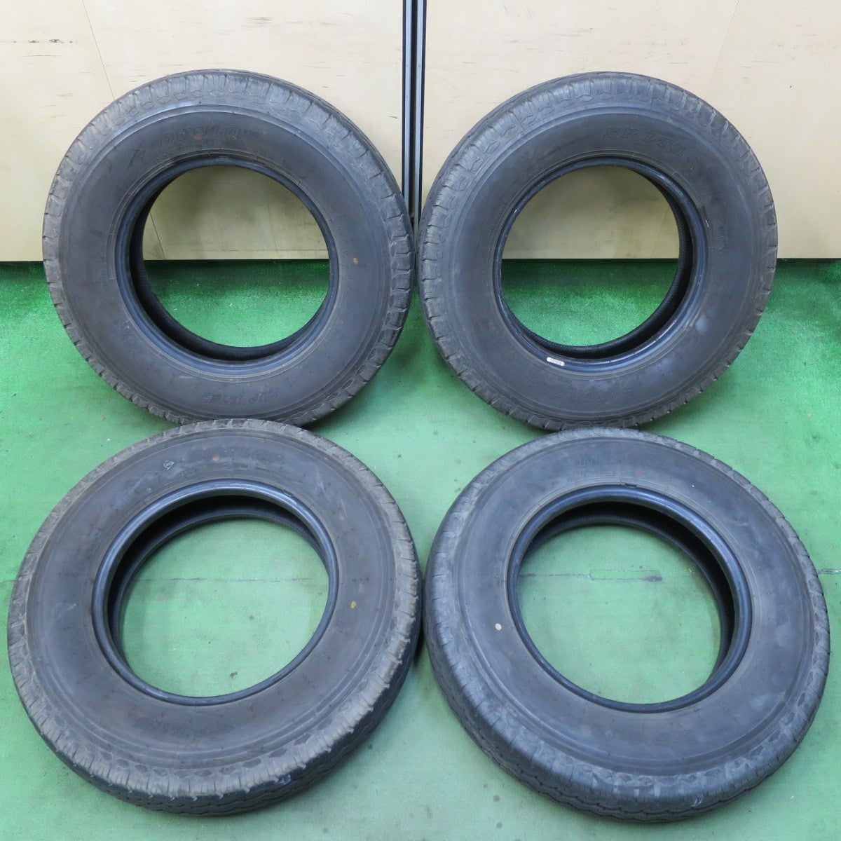 4本価格！21年★トラック タイヤ 205/85R16 117/115L ダンロップ SPLT5 16インチ★5062608イノタ