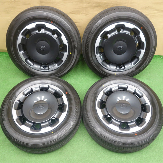 新車外し！26年◎トヨタ シエンタ Zグレード 純正 スチール 185/65R15 ブリヂストン エコピア EP150 15インチ PCD100/5H◎6061202KTノ