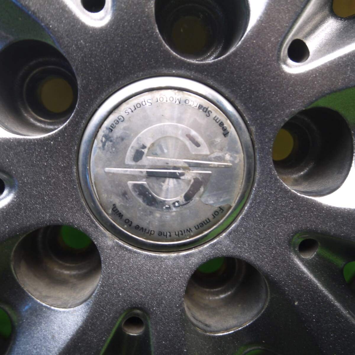 バリ溝！21年！キレイ！9.5分★ボルボ 等 Team Sparco 225/45R17 スタッドレス ハイフライ Win-turi 212 チームスパルコ 17インチ PCD108/5H★5012007Hス