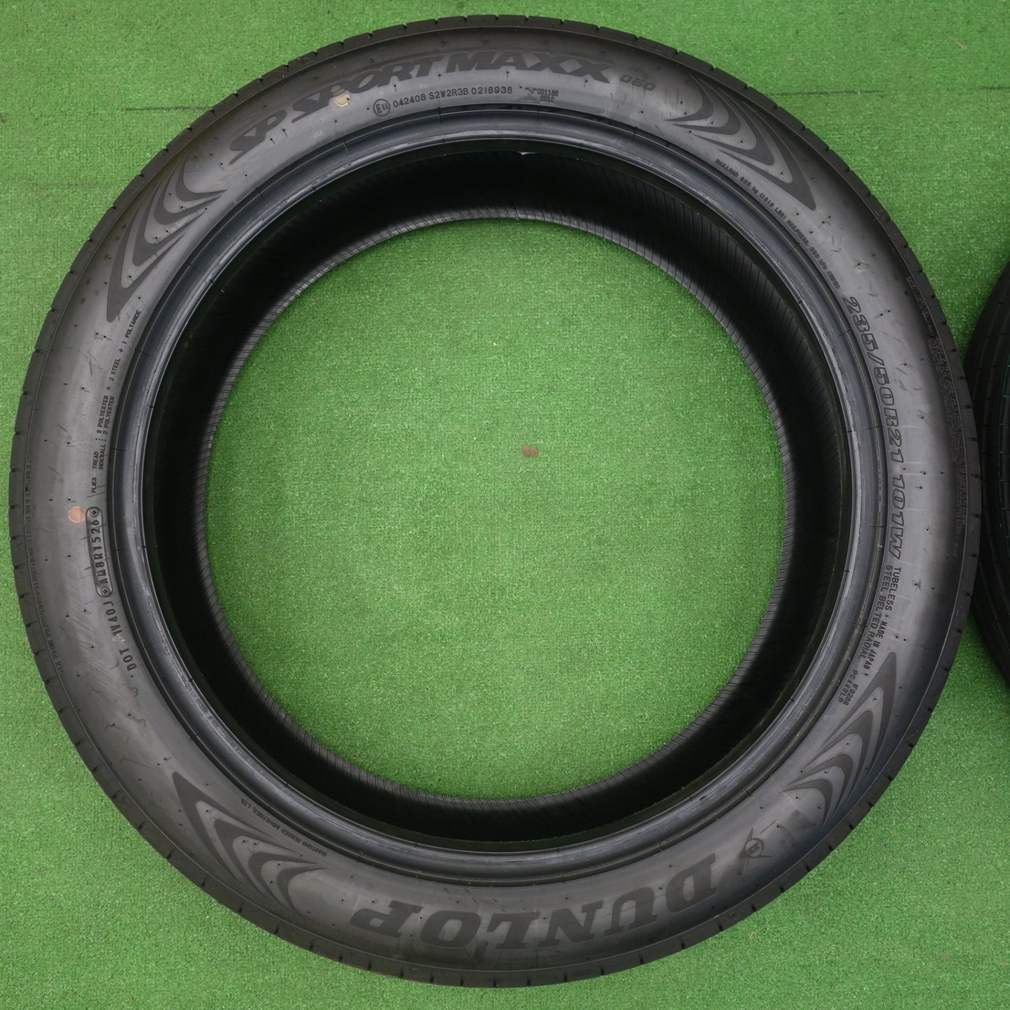 新車外し！26年★235/50R21 ダンロップ SPスポーツマックス 060 タイヤ 21インチ レクサス RX 等★6062204KTノタ