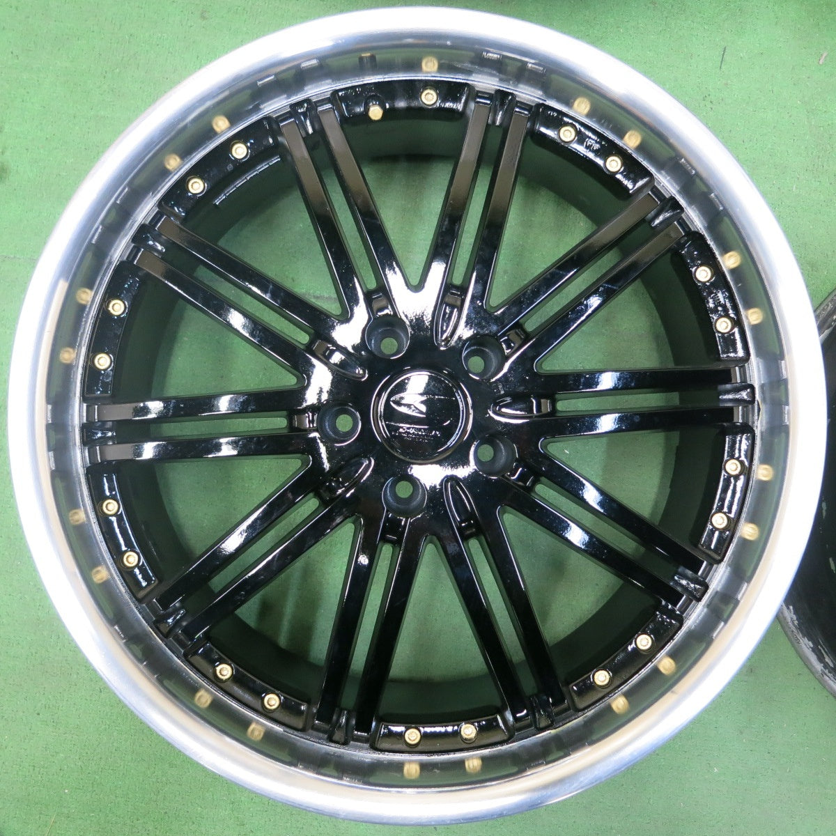 [送料無料] 4本価格★S-HOLD ELEANOR HOMMAGE BADX 20インチ ホイール 20×9J Sホールド エレノア オマージュ バドックス PCD114.3/5H★4102907SYホ