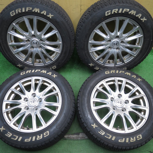 4本価格！21年★スタッドレス 205/60R16 グリップマックス GRIP ICE X ホワイトレター Aphrodite アフロディーテ 16インチ PCD114.3/5H★5060401NJス