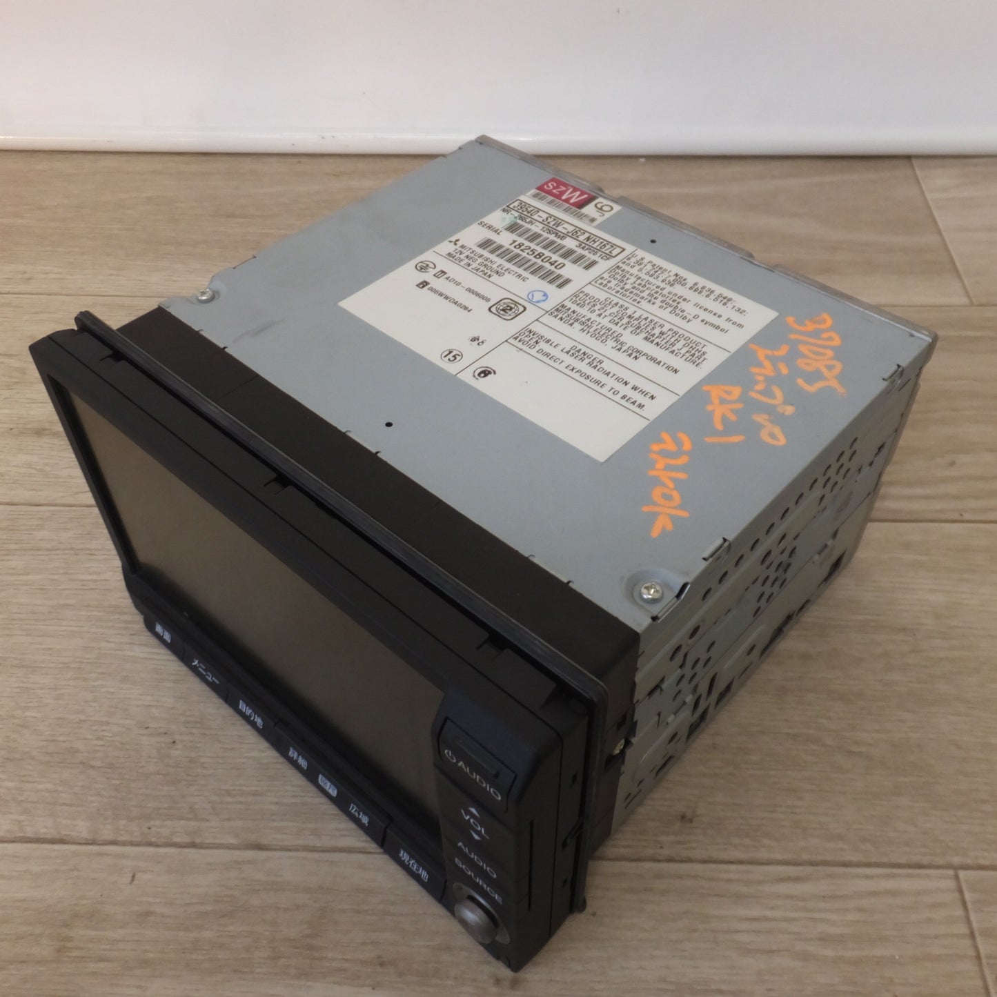 [送料無料] 現状品★三菱製 ホンダ 純正 ステップワゴン スパーダ RK5 RK6 HDDナビ 39540-SZW-J62 NH167L(18)★