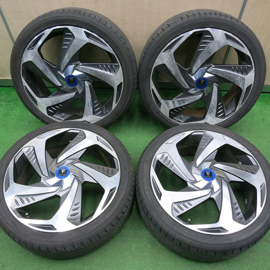 [送料無料] 4本価格！21年★トヨタ 50系 プリウス 純正 MODELLISTA ウイングダンサー7 215/40R18 ヨコハマ BluEarth-GT AE51 18インチ PCD100/5H★5010708NJノ