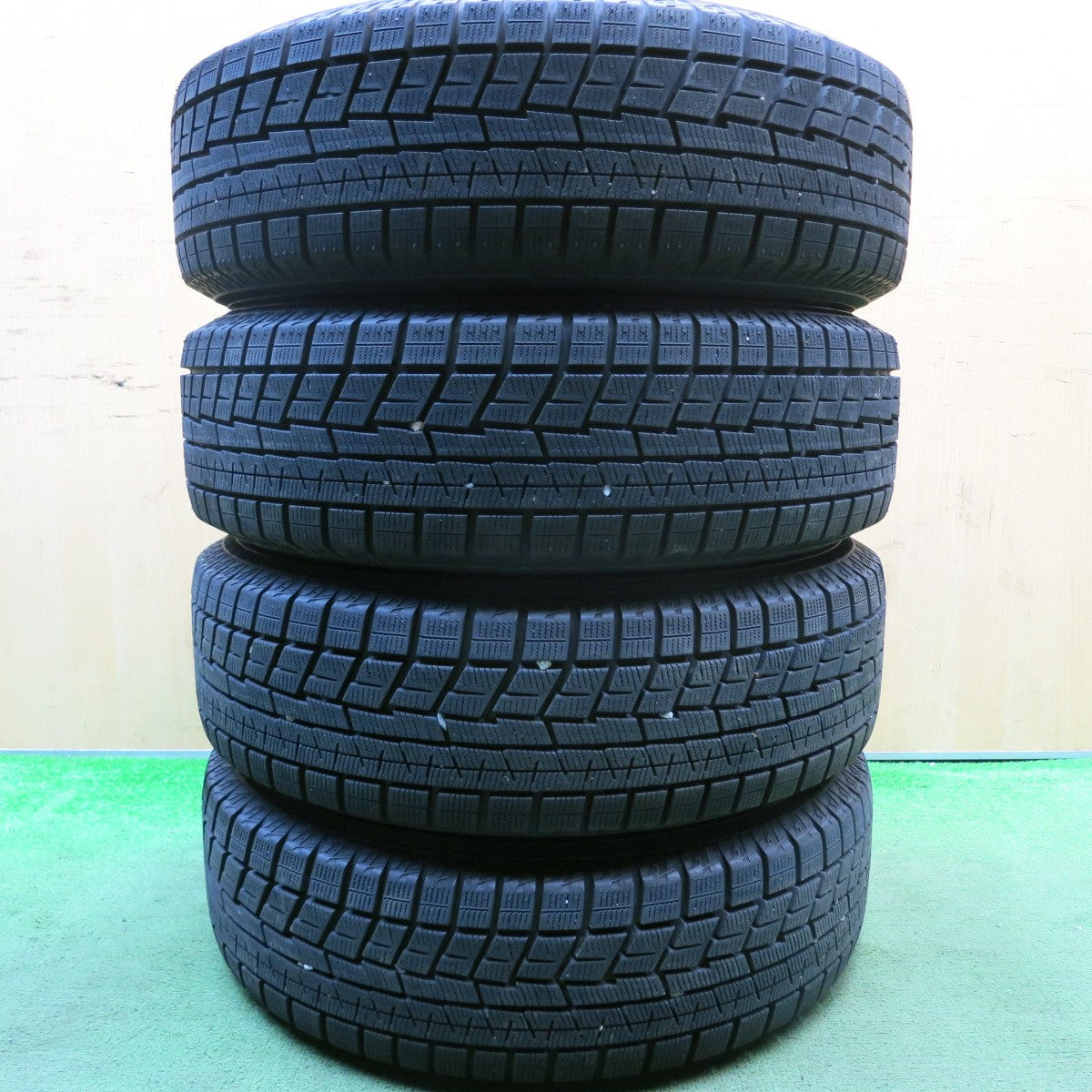 バリ溝！22年！9.5分以上★スタッドレス 185/65R15 ヨコハマ アイスガード iG60 スチール ホイール 15インチ PCD100/4H★5080108HAス