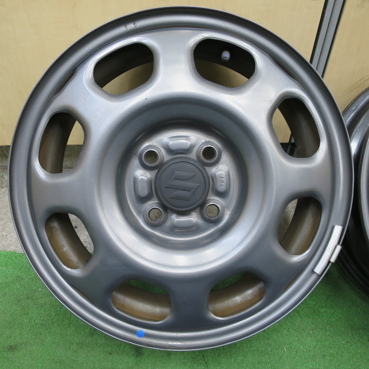4本価格★スズキ ハスラー 純正 TOPY スチール ホイール 15インチ 15×4.5J PCD100/4H★6051006NGホ