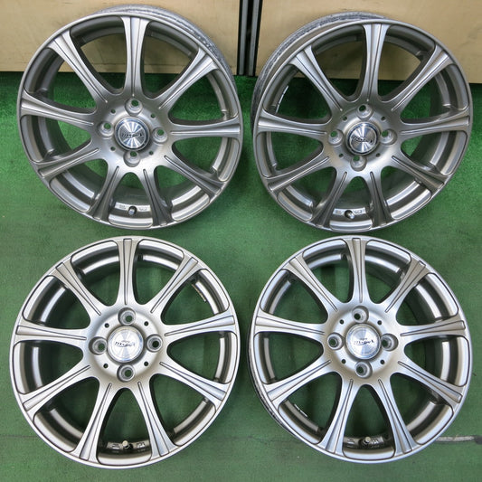 [送料無料] キレイ★weds D.O.S. BADX 15インチ ホイール ウェッズ DOS バドックス 15×5.5J PCD100/4H★4102910SYホ
