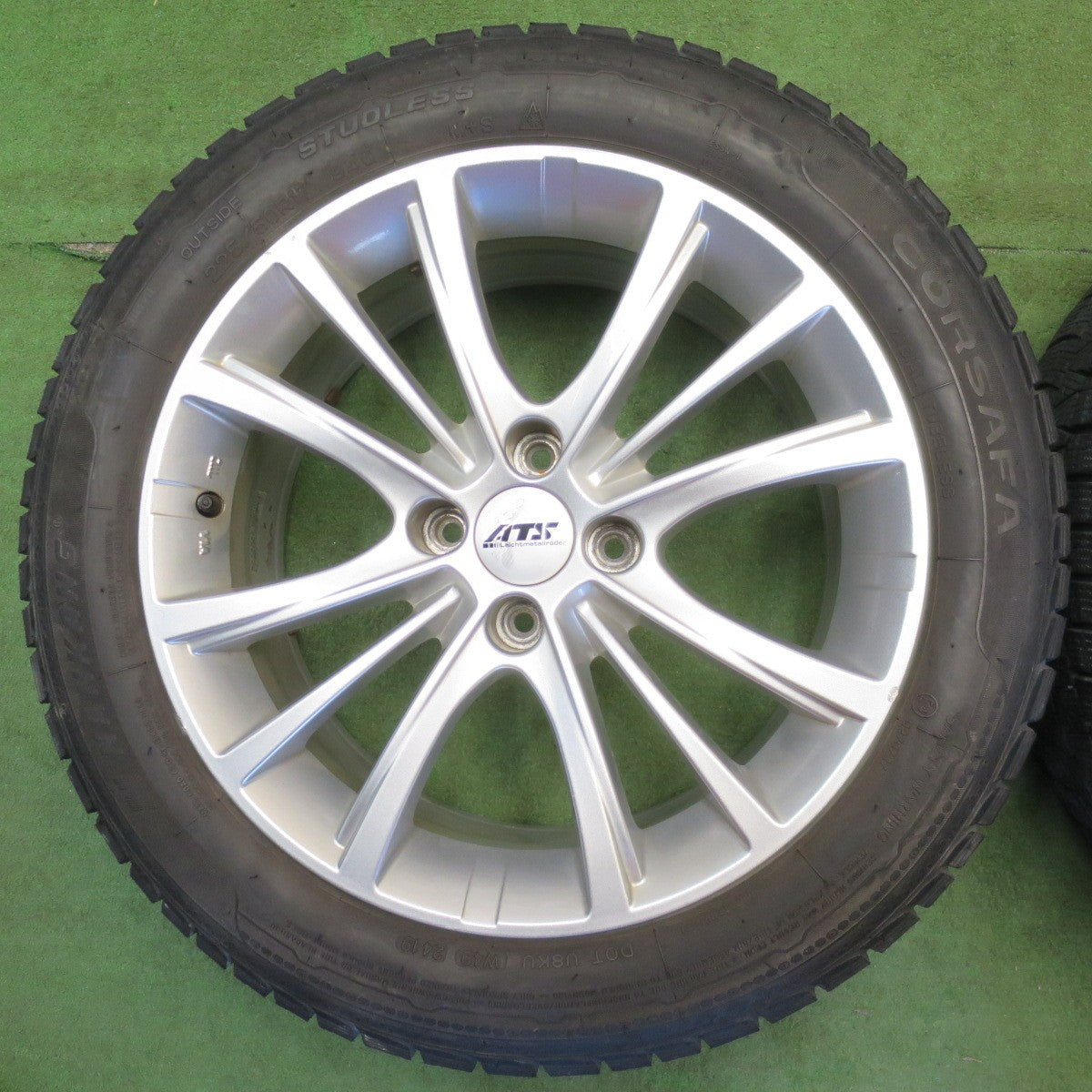 バリ溝！キレイ！8.5分★プジョー 等 ATS 225/50R17 スタッドレス ナンカン CORSAFA 17インチ PCD108/4H★6051010NJス