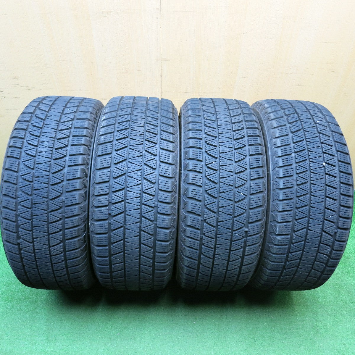 バリ溝！23年！9分★ベンツ 等 ADVANCE LINE SV-1 265/50R19 スタッドレス ブリヂストン ブリザック DM-V3 アドバンスライン 19インチ PCD112/5H★5122504HAス