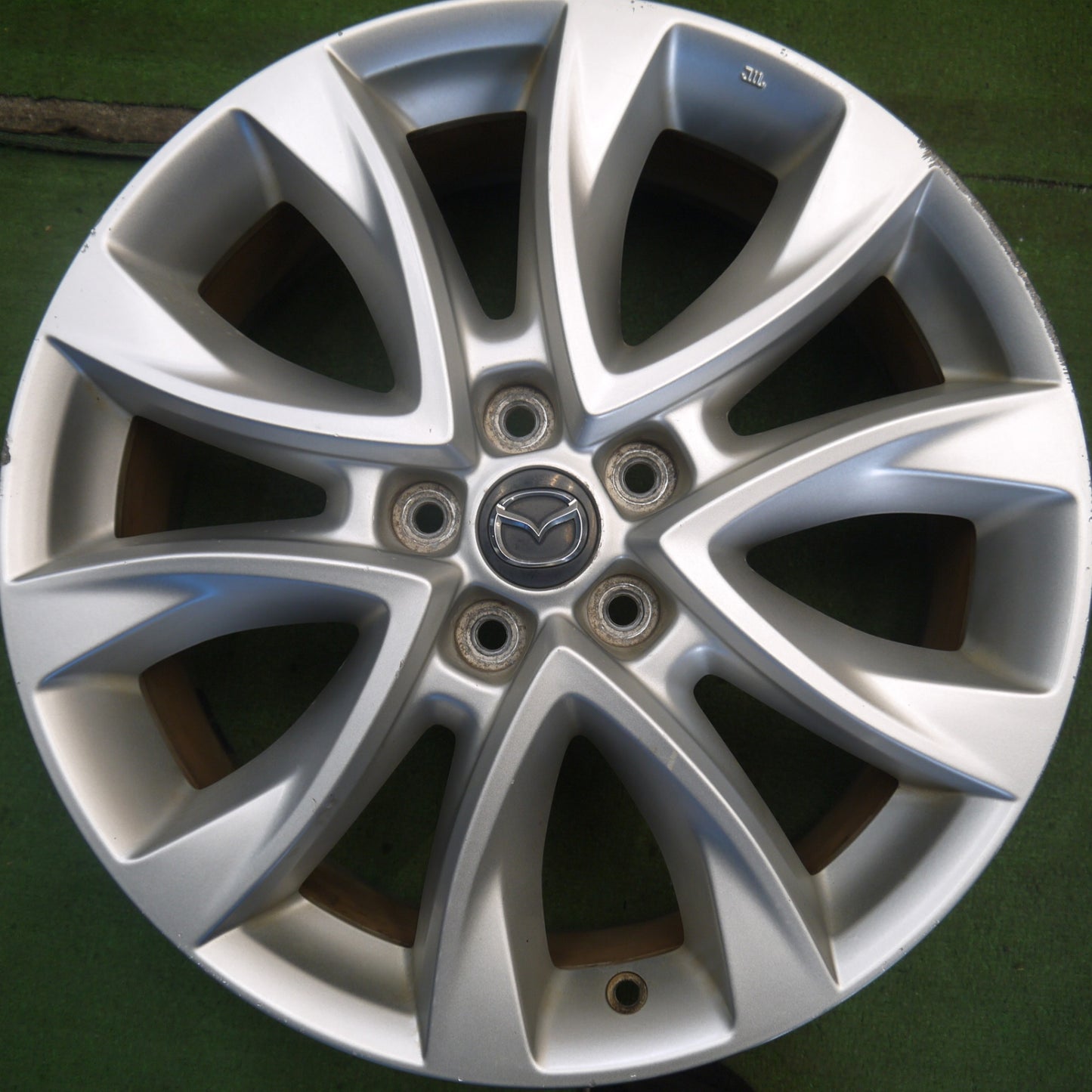 4本価格★マツダ CX-5 純正 ホイール 19インチ 19×7J CX5 PCD114.3/5H★6060508Hホ