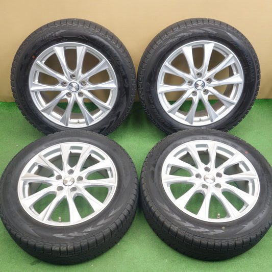 バリ溝！キレイ！9.5分★スタッドレス 225/60R18 ヨコハマ アイスガード G075 JOKER ジョーカー 18インチ PCD114.3/5H★6032001KTス