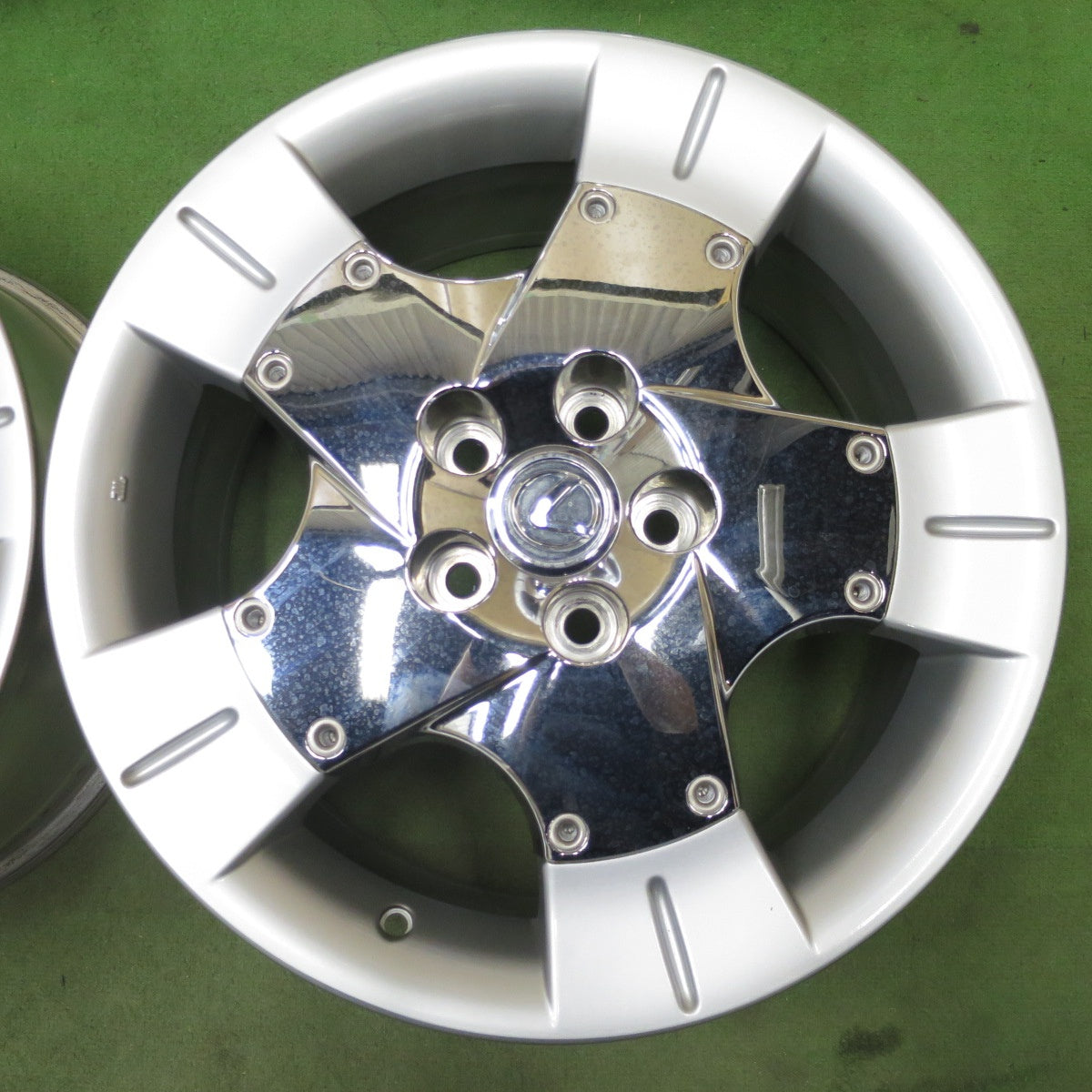 4本価格！付属品付き◎レクサス SC 430 トヨタ UZZ40 ソアラ 純正 ホイール 18インチ 18×8JJ PCD114.3/5H◎6092801NGホ