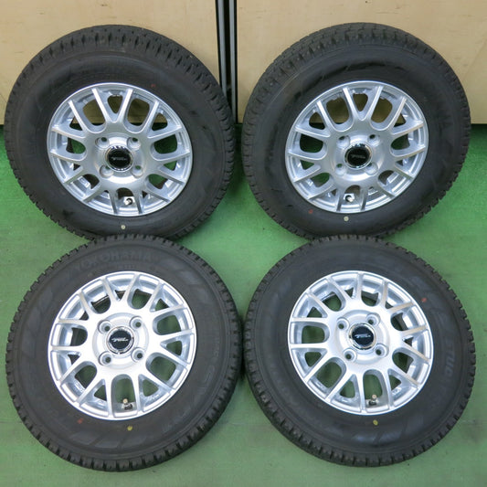 バリ溝！24年！キレイ！9.5分★スタッドレス 145/80R12 80/78N ヨコハマ SY01 TOPRUN トップラン 12インチ PCD100/4H★5072317SYス